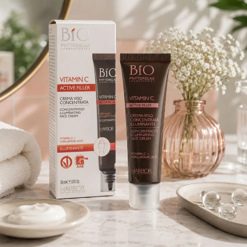 BIO PHYTORELAX VITAMIN C ACTIVE FILLER - Crema Viso Concentrata Illuminante Vitamina C 30 ml