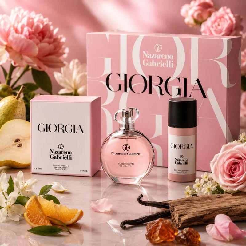 NAZARENO GABRIELLI GIORGIA POUR FEMME CONFEZIONE - Eau de Toilette 100 ml + Deodorante Spray 150 ml