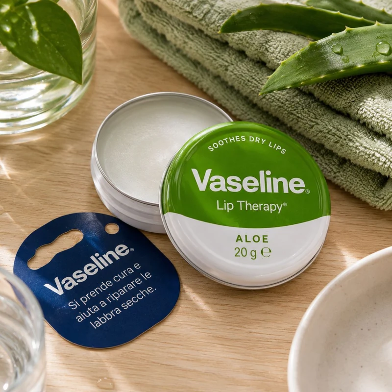 VASELINE LIP THERAPY ALOE 20g