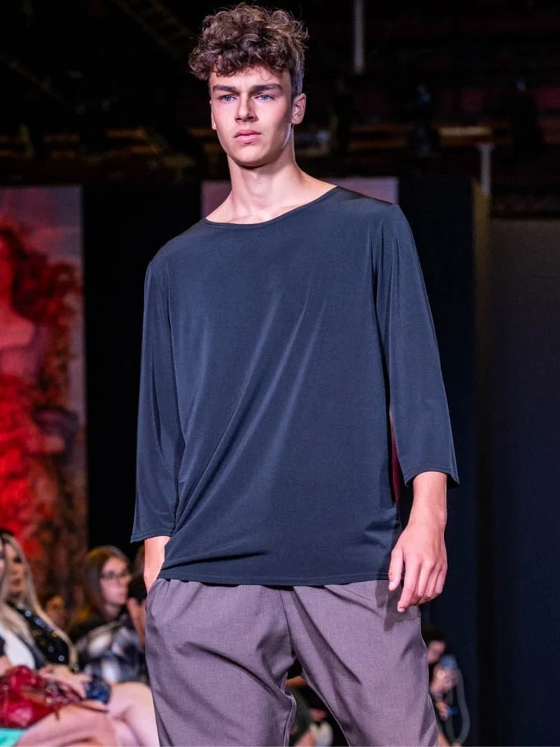 Maglia unisex parrucchieri antideco manica 3-4 Endi Smart