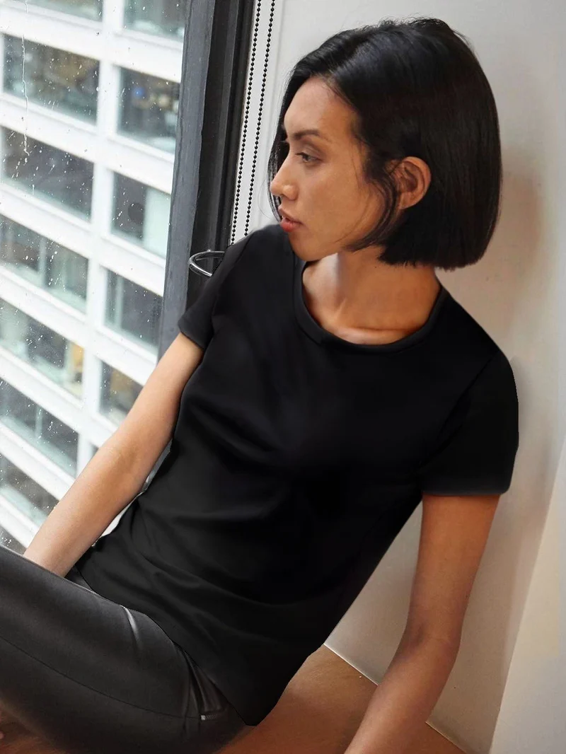 T-shirt donna cotone 140 gr B&C ADELE BCTW043