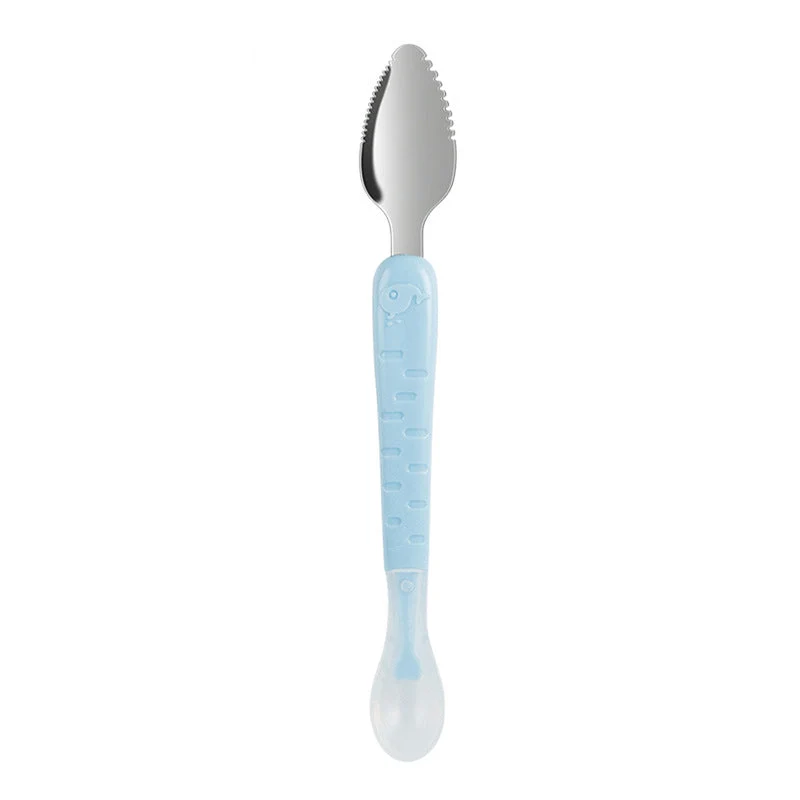 Cuillère en Silicone Bébé | Douceur Gencives Sensibles
