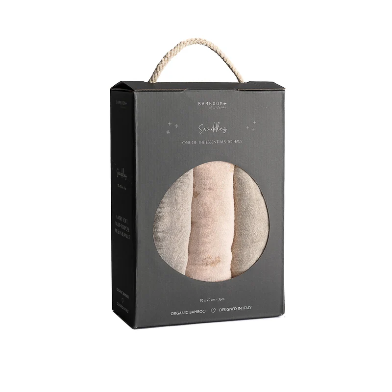 Swaddle M 3 pack 70x70cm - Branches 320