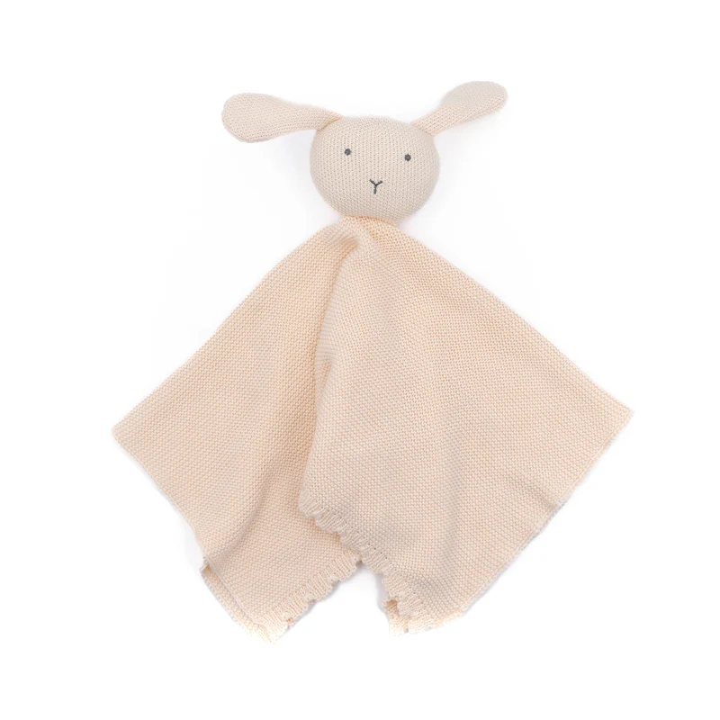 Doudou, fatto a Maglia- Rabbit - ROSA 04