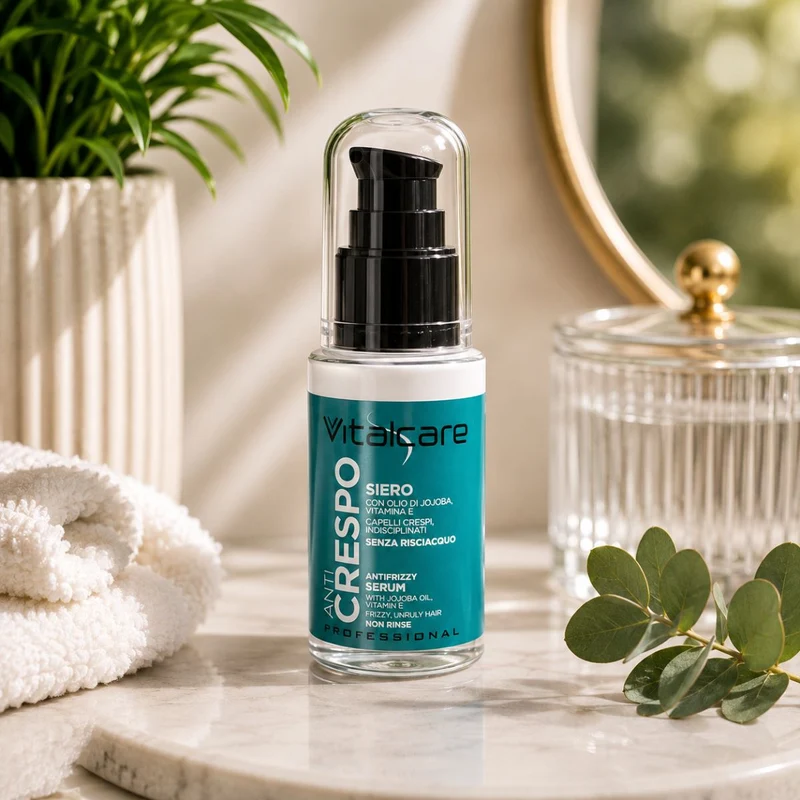 VITALCARE PROFESSIONAL ANTI CRESPO SIERO - Con Olio Di Jojoba e Vitamina E 50ml