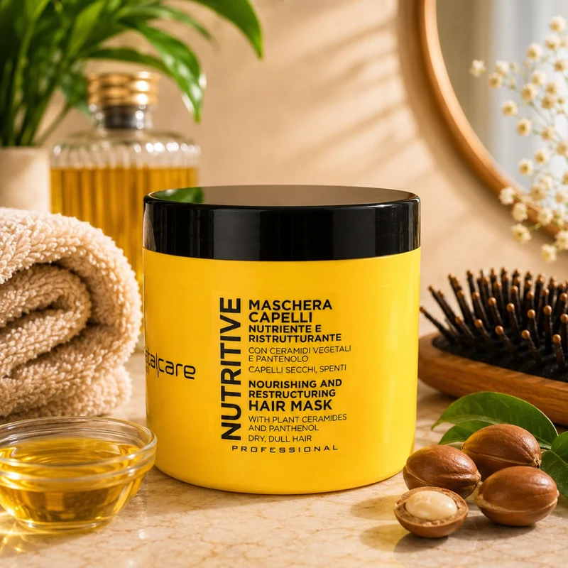VITALCARE PROFESSIONAL NUTRITIVE MASCHERA NUTRIENTE & RISTRUTTURANTE - Con Ceramidi Vegetali 500ml