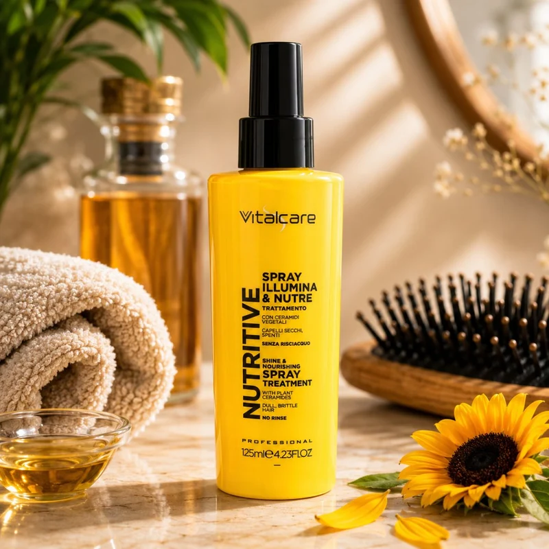VITALCARE PROFESSIONAL NUTRITIVE SPRAY ILLUMINA & NUTRE TRATTAMENTO- Con Ceramidi Vegetali 125ml