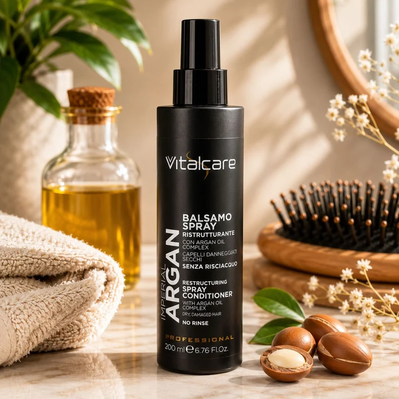 VITALCARE PROFESSIONAL IMPERIAL ARGAN BALSAMO SPRAY RISTRUTTURANTE - Con Olio Di Argan 200ml