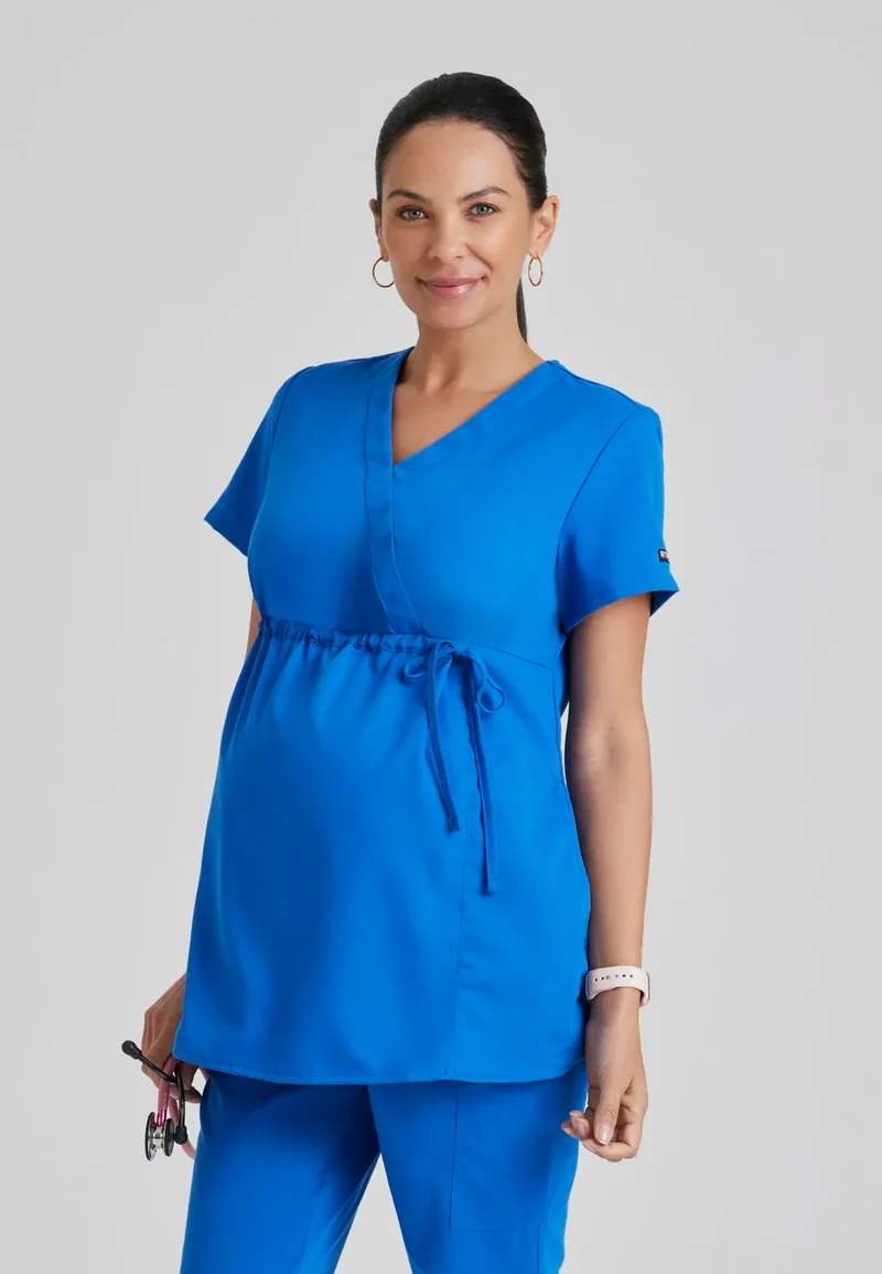 Grey's Anatomy Lilah Maternity Top - New Royal