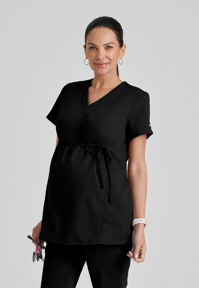 Grey's Anatomy Lilah Maternity Top - Black