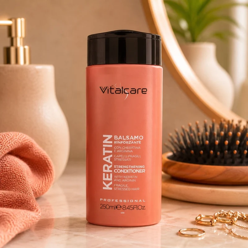 VITALCARE PROFESSIONAL KERATIN BALSAMO RINFORZANTE - Con Cheratina e Arginina 250ml