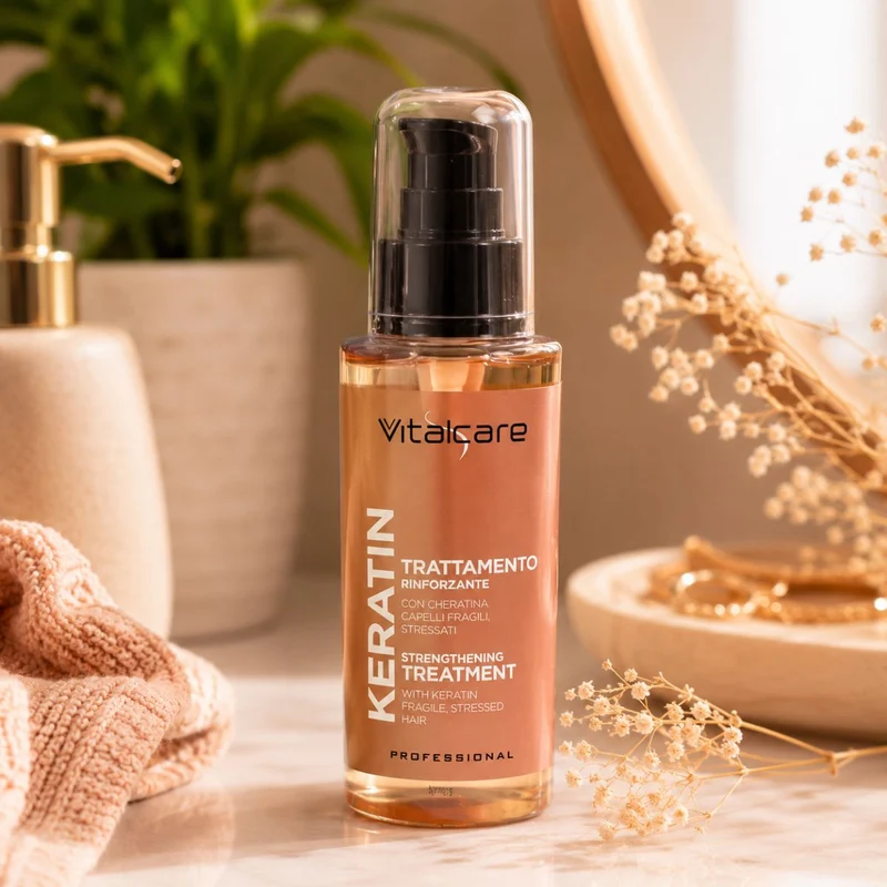 VITALCARE PROFESSIONAL KERATIN TRATTAMENTO RINFORZANTE - Con Cheratina 100ml