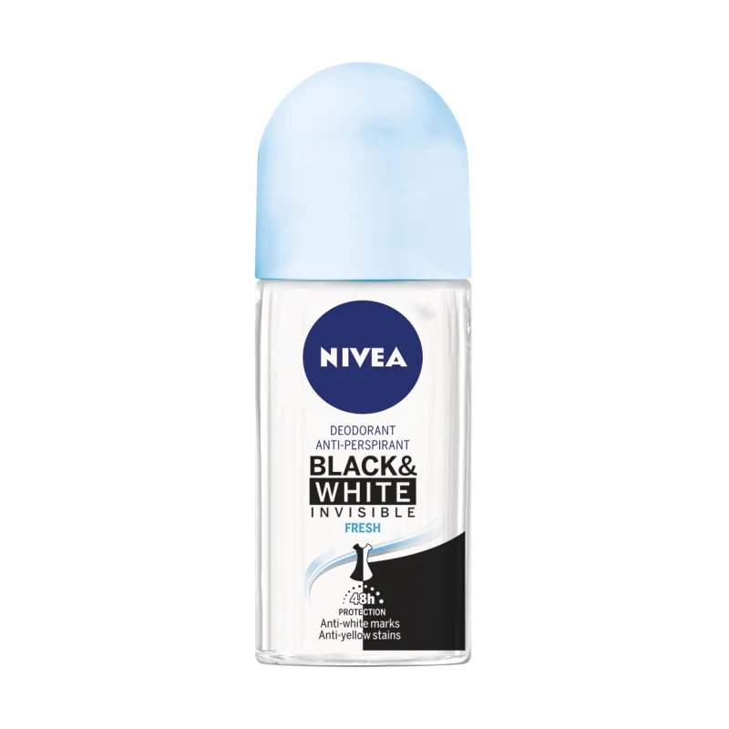 Nivea Deo Invisible Black&White Fresh Roll-On 50Ml