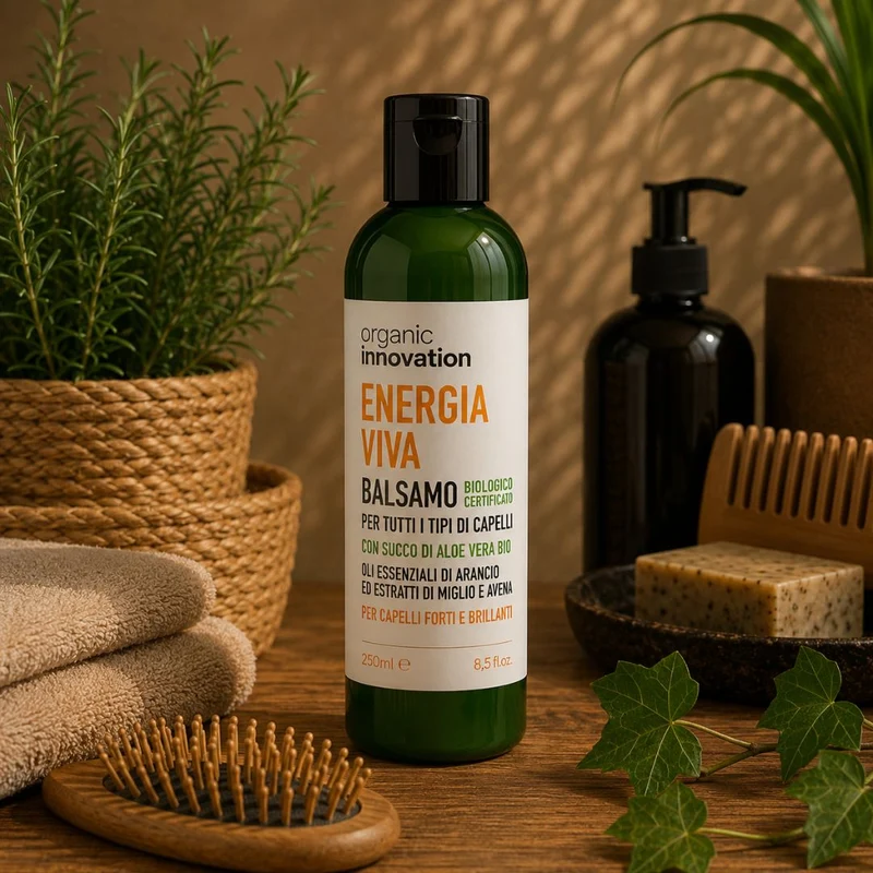 ORGANIC INNOVATION ENERGIA VIVA BALSAMO – Per Tutti i Tipi Di Capelli 250ml