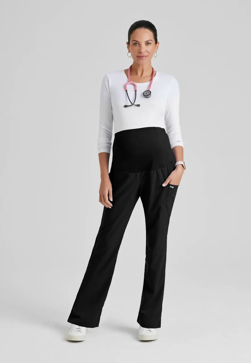 Grey's Anatomy Lilah Maternity Pant - Black