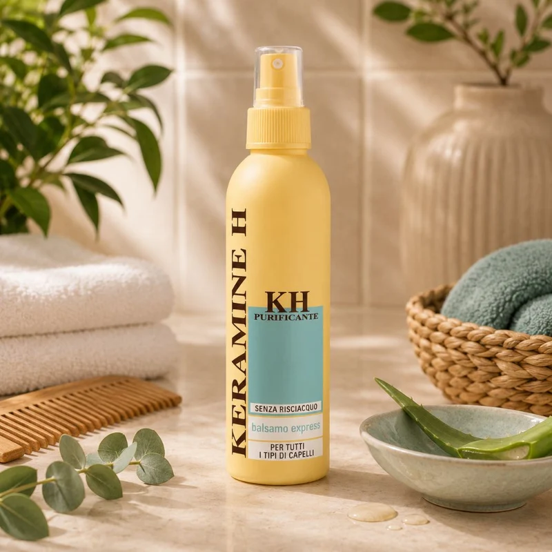 KERAMINE H - Balsamo express senza risciaquo purificante