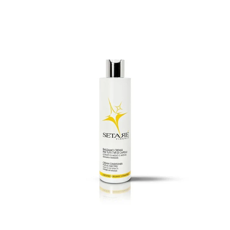 Balsamo Crema Miglio e Avena – Balsamo Districante per Capelli Secchi e Fragili