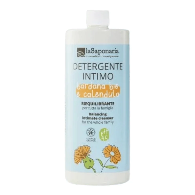 Detergente Intimo Riequilibrante - Bardana Bio e Calendula 1 LT