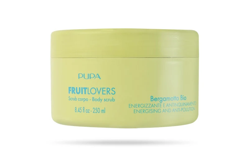 Pupa Fruit Lovers Scrub Corpo 250ml Bergamotto Bio