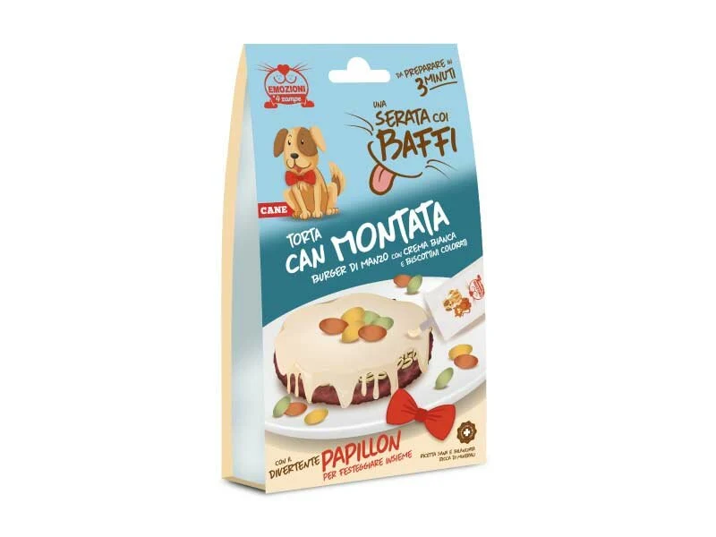 Coltivia Serata Con I Baffi Torta Can Montata Burger Di Manzo Per Cani
