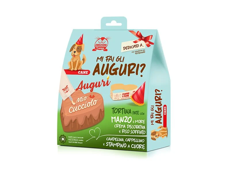 Coltivia Mi Fai Gli Auguri? Kit Al Manzo Per Compleanno Cani