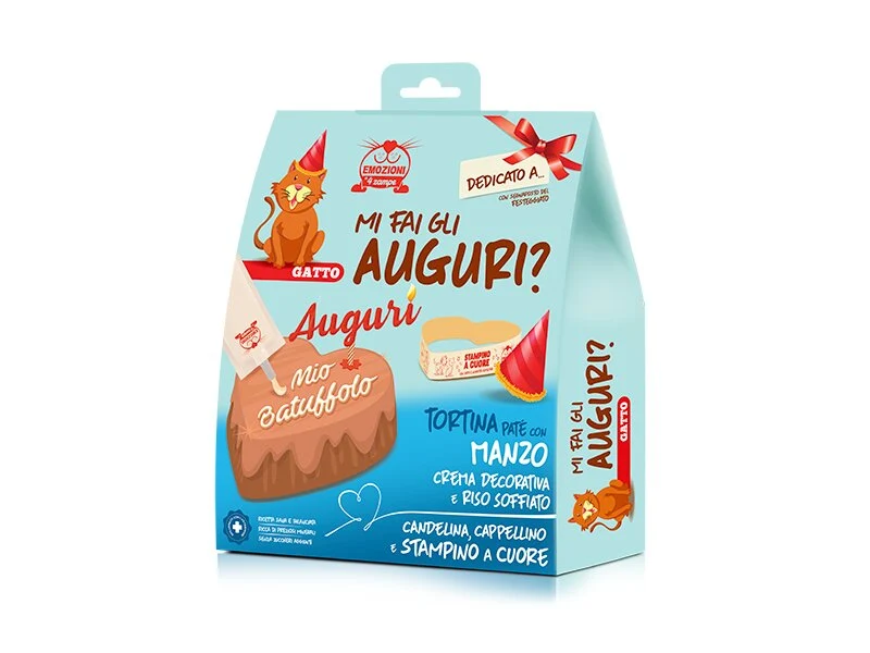 Coltivia Mi Fai Gli Auguri? Kit Al Manzo Per Compleanno Gatti
