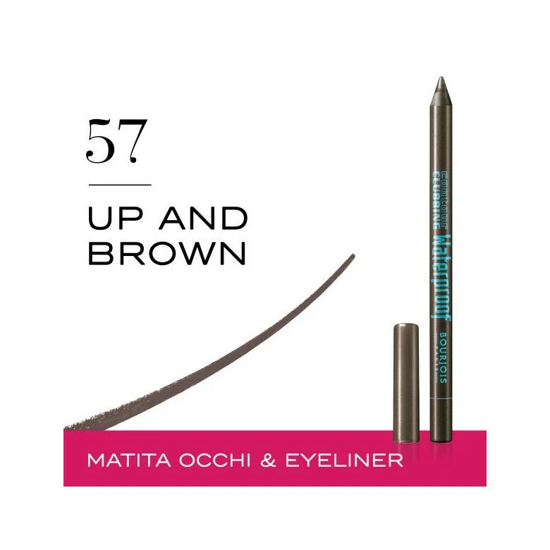 Bourjois Contour Clubbing Waterproof Matita Occhi 1,2g 057 Up And Brown