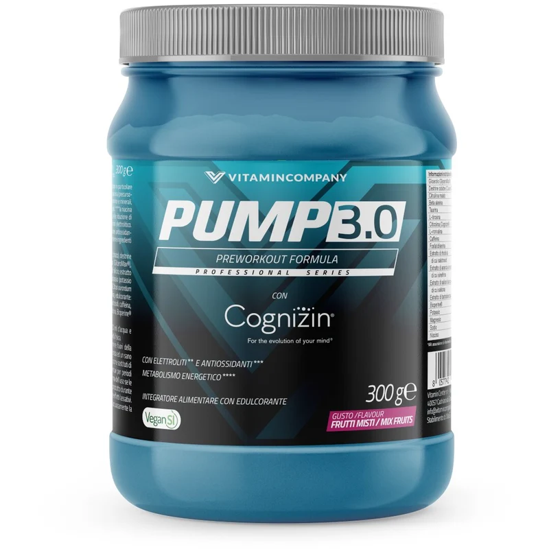 Vitamincompany Pump 3.0 Gusto Frutti Misti 300g