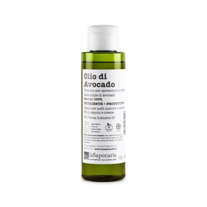 Olio di Avocado – Olio Vegetale Nutriente per Pelle Secca e Matura