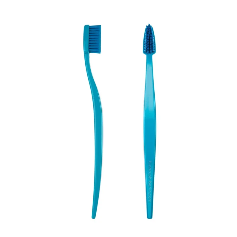 Spazzolino da Denti Biodegradabile per Adulti - Blu