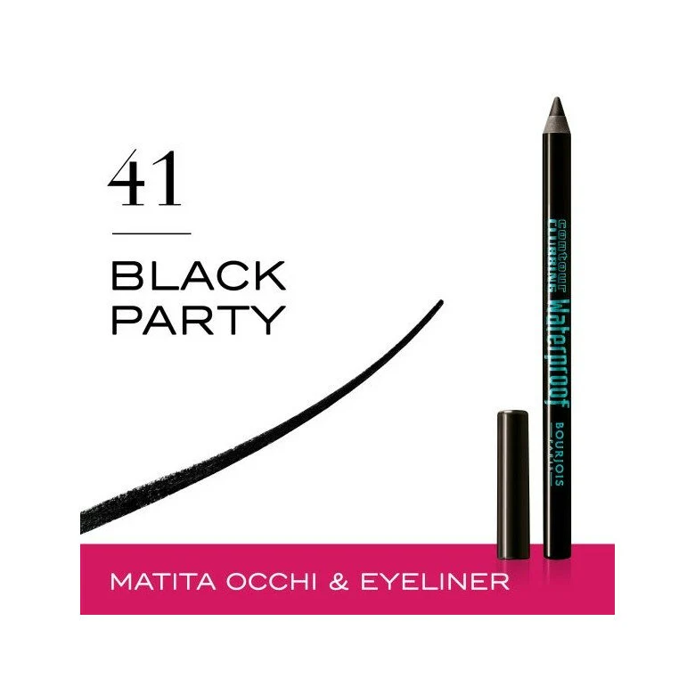 Bourjois Contour Clubbing Waterproof Matita Occhi 1,2g 041 Black Party
