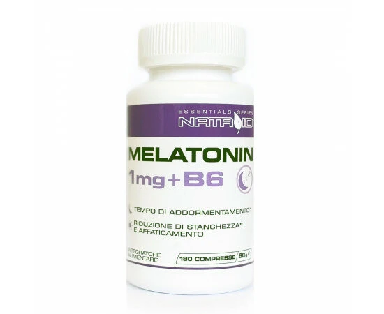 Natroid Melatonin 1mg+B6 180 Compresse