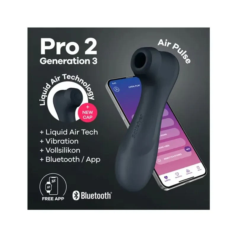 Satisfyer Wand-er Woman Vibratore Nero