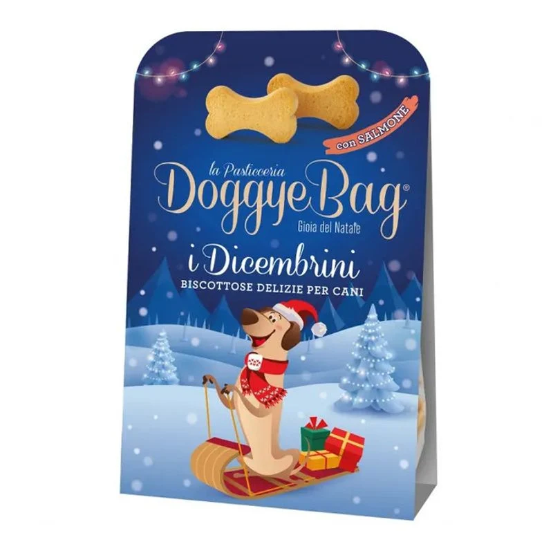 DoggyeBag I Dicembrini Biscotti Al Salmone Per Cani 150g