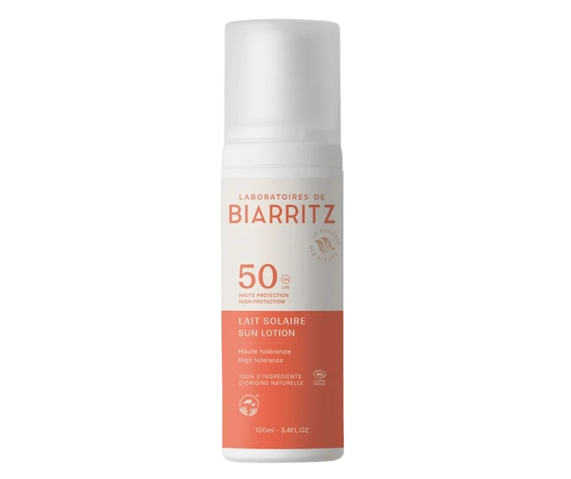 Latte solare SPF 50 - Protezione solare naturale viso e corpo