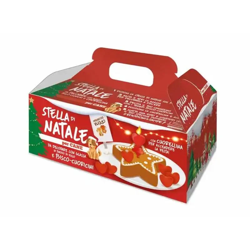 STELLA DI NATALE CANE GR117