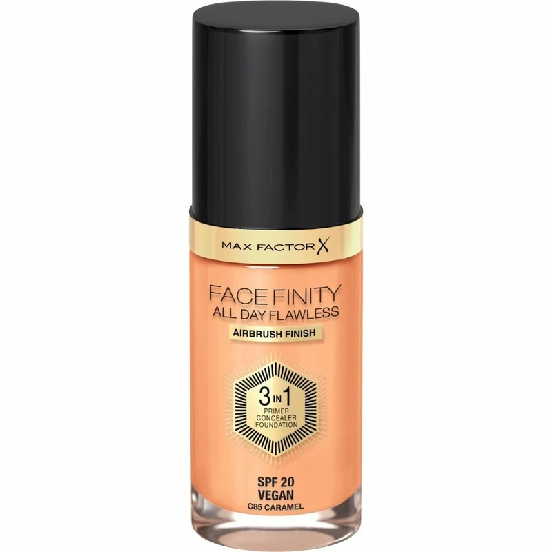 Max Factor Fondotinta Facefinity All Day Flawless 3in1 85 Caramel 30ml
