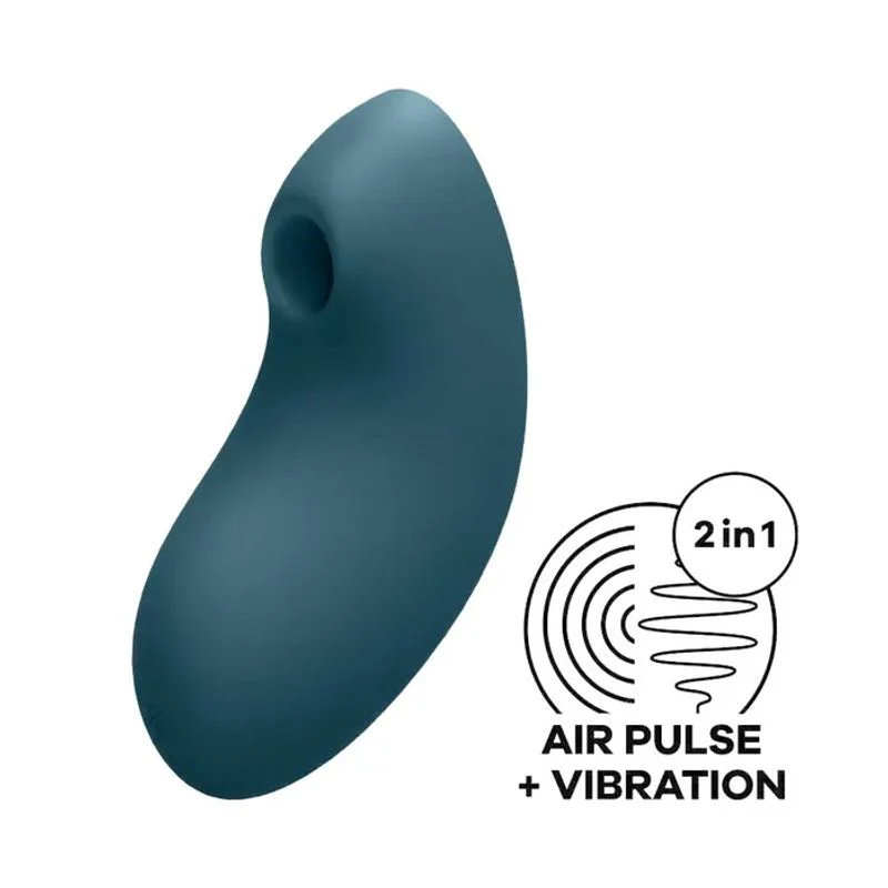 Satisfyer Vulva Lover 2 Vibratore Clitoride Blu