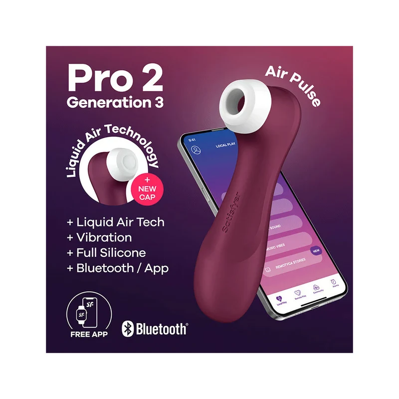 Satisfyer Pro 2 Generation 3 Connect App Stimolatore Clitorideo