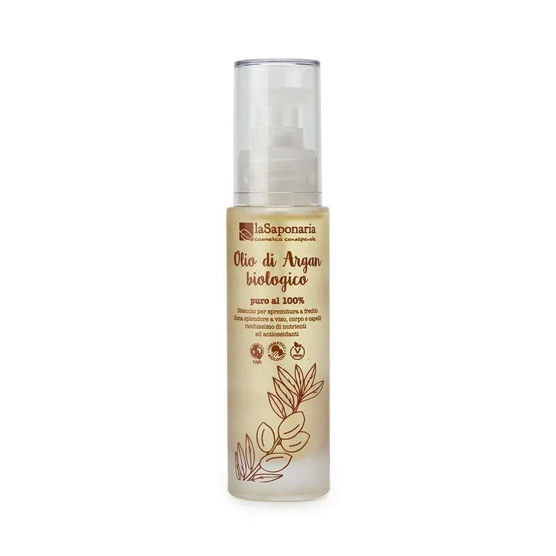 Olio di Argan Bio per Viso, Corpo e Capelli
