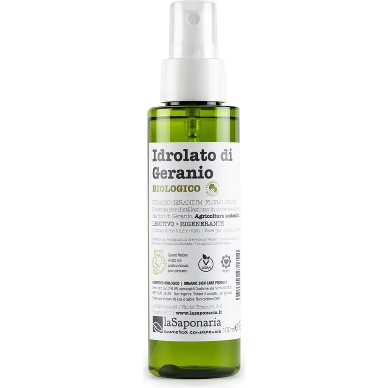 Idrolato di Geranio – Idrolato Rinfrescante per Tutti i Tipi di Pelle
