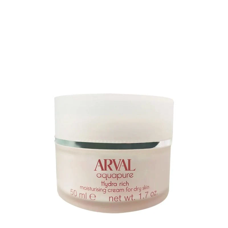 Arval Aquapure Hydra Rich Crema Idratante Viso Per Pelli Secche 50ml