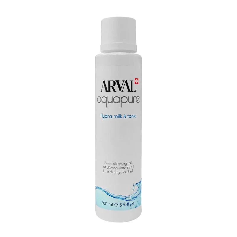 Arval Aquapure Hydra Milk & Tonic Latte Detergente 2 in 1 Viso 200ml