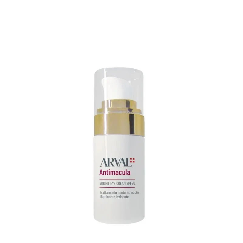 Arval Antimacula Bright Eye Cream SPF20 Trattamento Contorno Occhi 15ml