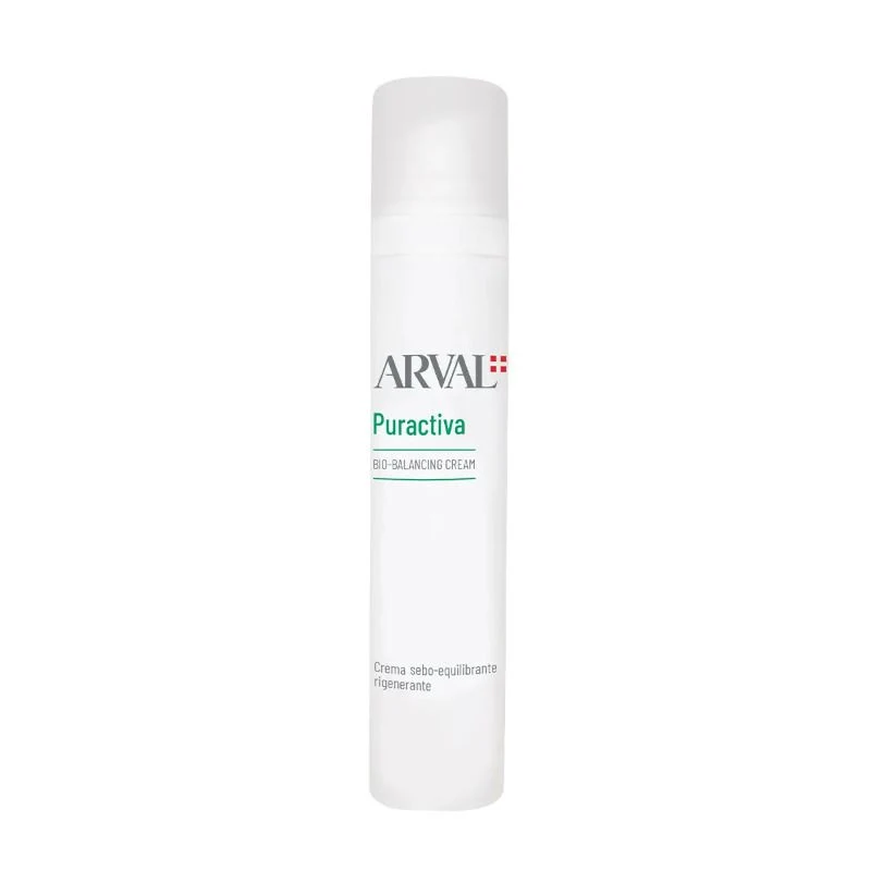 Arval Puractiva Bio-balancing Cream Crema Seboequilibrante Rigenerante Viso 50ml