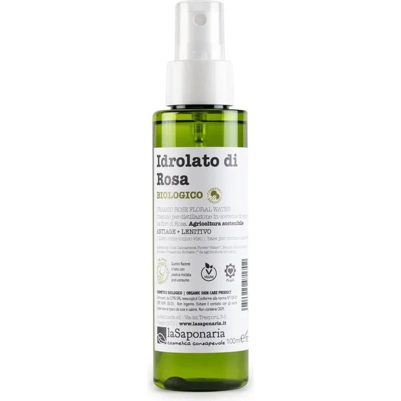 Idrolato di Rosa – Idrolato Tonificante per Pelli Secche e Sensibili