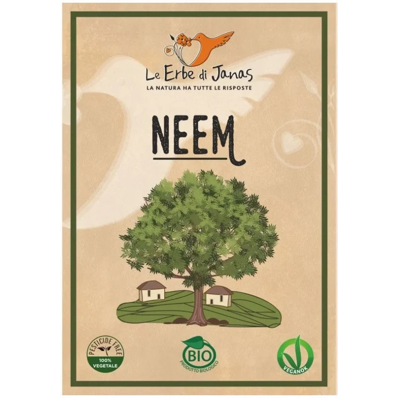 Polvere di Neem – Trattamento Purificante per Capelli Normali