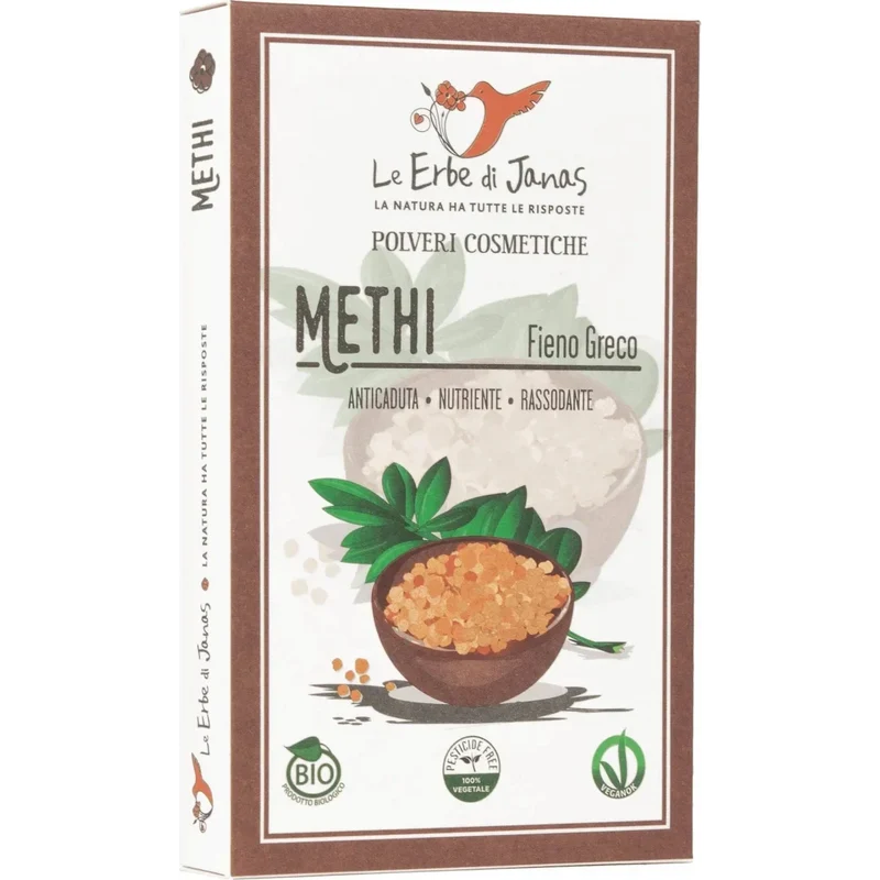 Fieno Greco Methi – Polvere Rinforzante per Capelli in Caduta