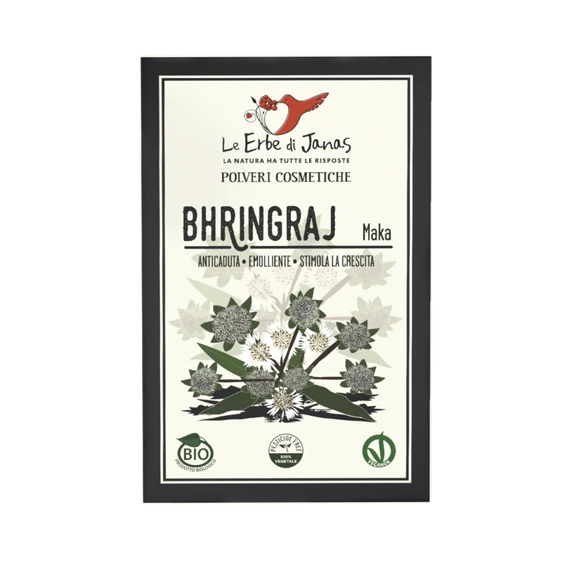 Bhringraj Maka – Maschera Rivitalizzante per Capelli in Perdita