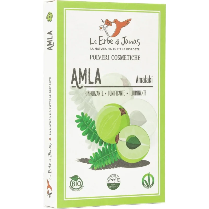 Amla – Polvere Rinforzante Anticaduta per Capelli Mossi